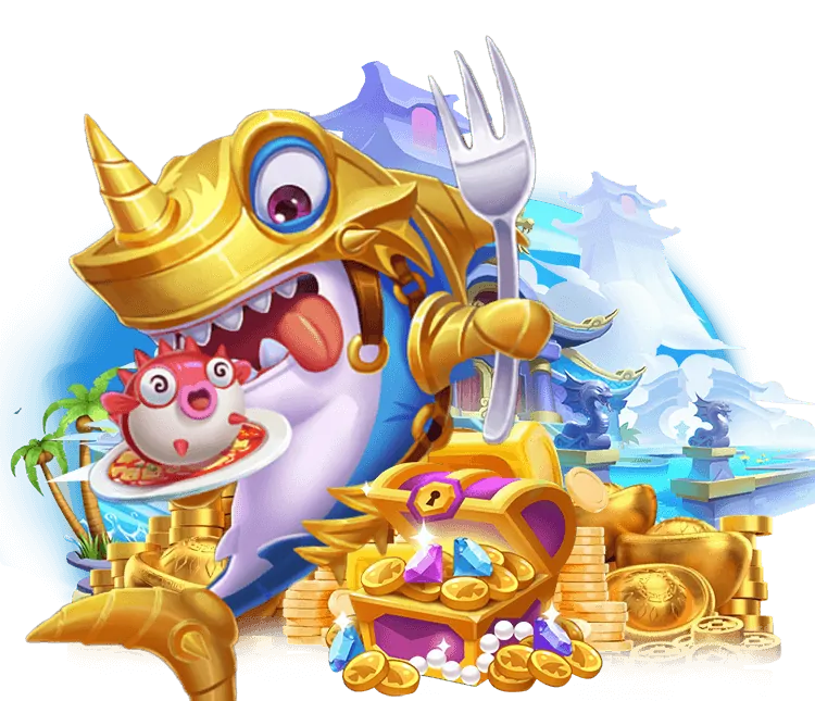 Hình ảnh game Bắn Cá Vua Biển của GA368 với đồ họa biển sâu và cá lớn
